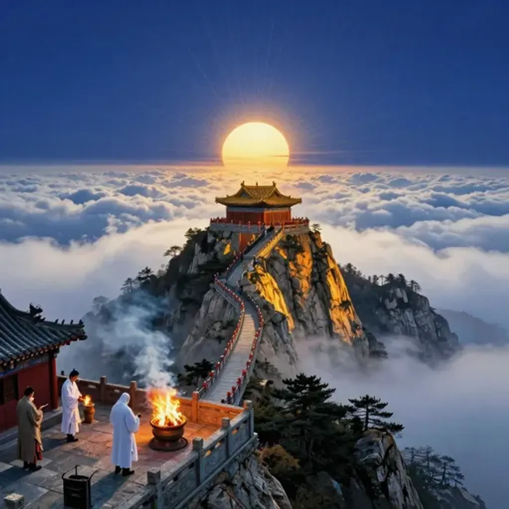 Yilin verse artwork: 坤 Kūn (Receptive) → 解 Xiè (Deliverance)